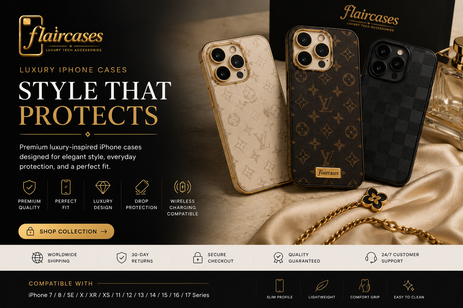 Luxury iPhone Cases Collection by FlairCases
