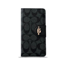 Designer-Inspired Flip Wallet iPhone Case | Card Holder Cover - Black / iPhone 17 Pro Max | FlairCases