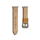 Classic Light Brown Signature Apple Watch Band | Premium Strap - Light Brown / 38mm/40mm/41mm | FlairCases