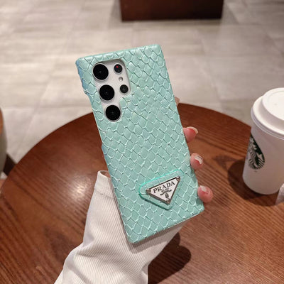 High-quality Prada Snake Print Cover for Samsung Galaxy