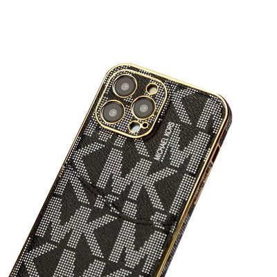 Luxury Signature Monogram Card Holder Phone Case