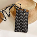 Chevron Monogram Crossbody Phone Bag - product detail 1 | FlairCases