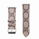 Designer-Inspired Pattern Apple Watch Band | Premium Strap - Brown Flower / 38/40/41mm | FlairCases