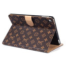 Fresh Summer Monogram iPad Folio Case - Brown big Floral - iPad Pro (13-in) M4 | FlairCases