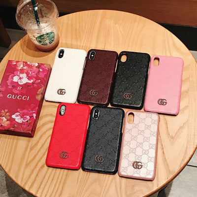 ucci Debossed Luxury Phone Case