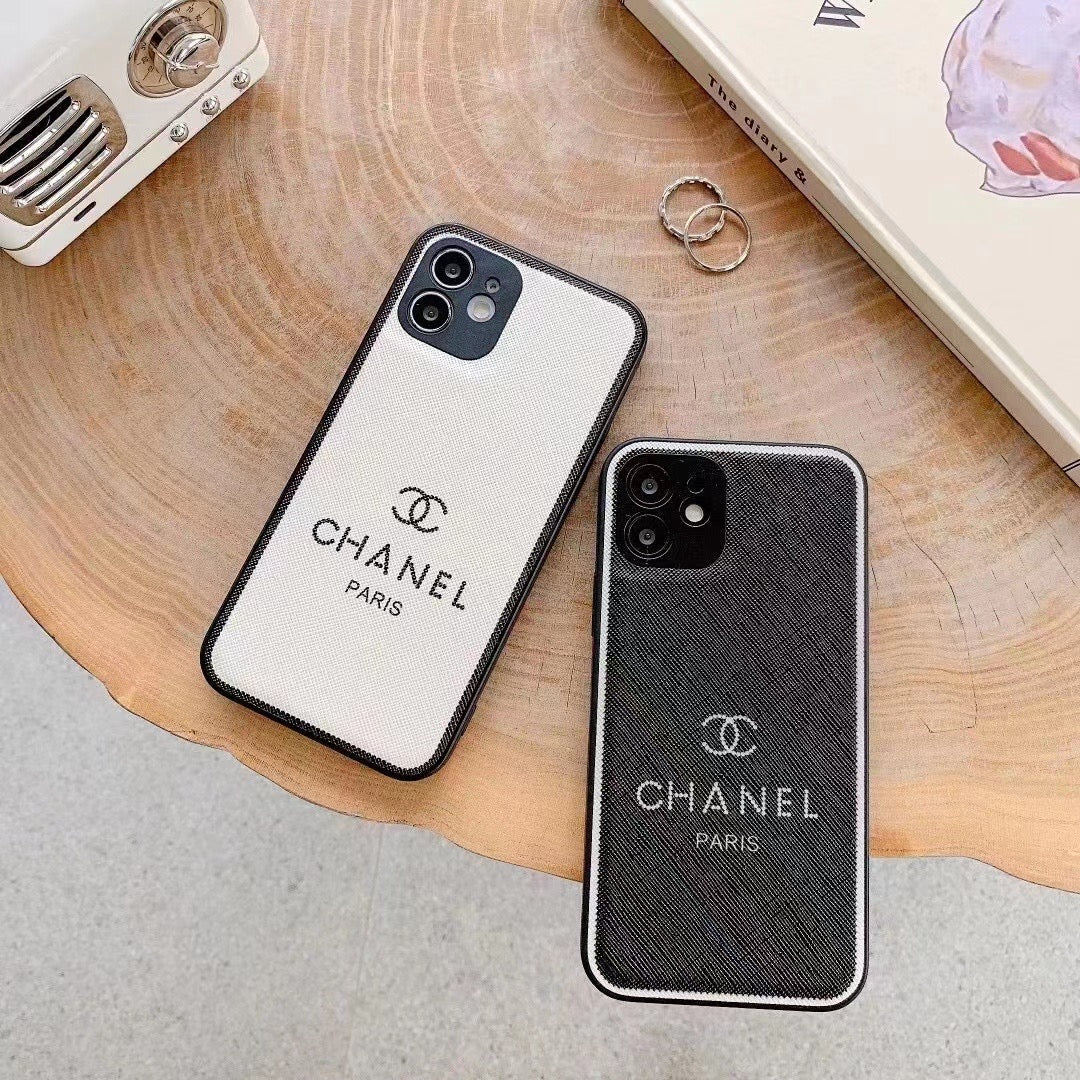Chic Chanel luxury phone cover for iPhone
