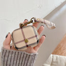 Classic Stripe AirPods Case with Carry Strap - B Stripes - 2nd Generation | FlairCases