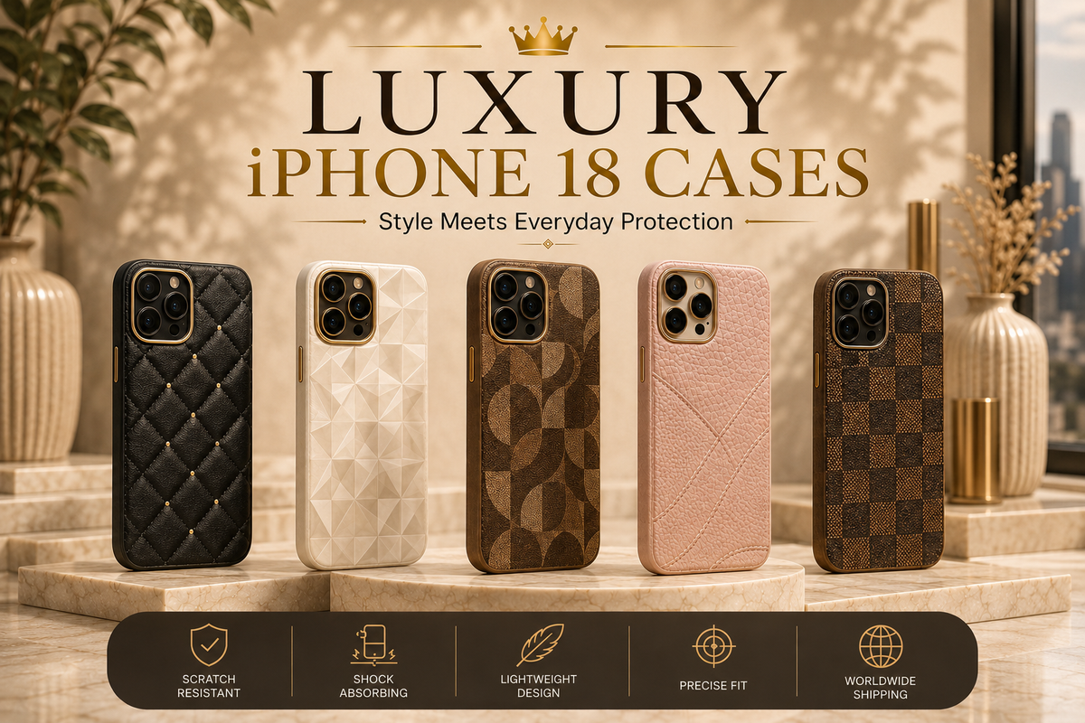 Luxury iPhone 18 Cases Available Now