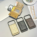 Signature Print Five Slot Wallet iPhone Case - detail 1 | FlairCases