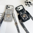 Canvas Card Stand Crossbody iPhone Case - detail 1 | FlairCases