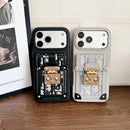 Canvas Magnetic Pocket Crossbody iPhone Case - detail 1 | FlairCases