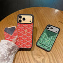 Geometric Detachable Card Holder iPhone Case - detail 1 | FlairCases
