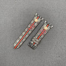 Beige Snake Motif Apple Watch Band | Statement Pattern Strap - 42/44/45/49mm | FlairCases