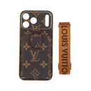 Luxury Monogram Card Holder Crossbody iPhone Case - iPhone 17 Pro Max | FlairCases