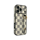Monogram Hand Strap Stand iPhone Case - detail 1 | FlairCases