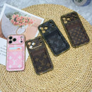Electroplated Monogram Card Slot iPhone Case - detail 1 | FlairCases