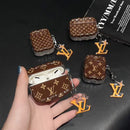 Clear Monogram AirPods Case | Two Styles - Brown Monogram - 4th Generation | FlairCases