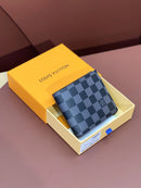 Black Checkered Tri-Fold Zipper Wallet - Default Title | FlairCases