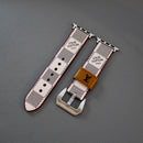 White Checkered Apple Watch Band | Designer-Inspired Strap - 38/40/41mm | FlairCases