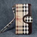 Cross Stripe Wallet Stand iPhone Case - detail 1 | FlairCases