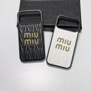 Stamped Texture Gold Accent iPhone Case - detail 1 | FlairCases