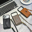 Mirror Detail Crossbody Wallet iPhone Case - detail 1 | FlairCases