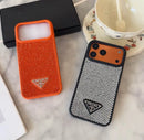 Rhinestone Triangle Accent iPhone Case - detail 1 | FlairCases