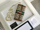 Signature Canvas Chain Wallet Bag - Default Title | FlairCases