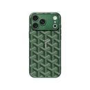 Vintage Chevron Protective iPhone Case - Green - iPhone 17 Pro Max | FlairCases