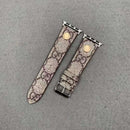 Classic Canvas-Style Apple Watch Band | Luxury Pattern Strap - 42/44/45/49mm | FlairCases