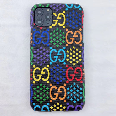Fashion-forward protective case with a psychedelic twist for iPhones