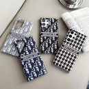 Textured Canvas Samsung Galaxy Case | Luxury Pattern Cover - S22 / Black Checkered | FlairCases