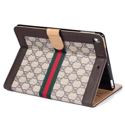 GG Pattern iPad Case - Side Angle