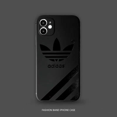 Classic Matte Logo Pattern iPhone Case Collection