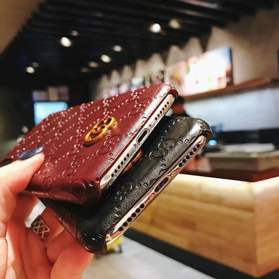 Premium Gucci iPhone Case - Side View