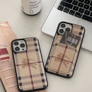 Classic Check Optional Card Slot iPhone Case - detail 1 | FlairCases