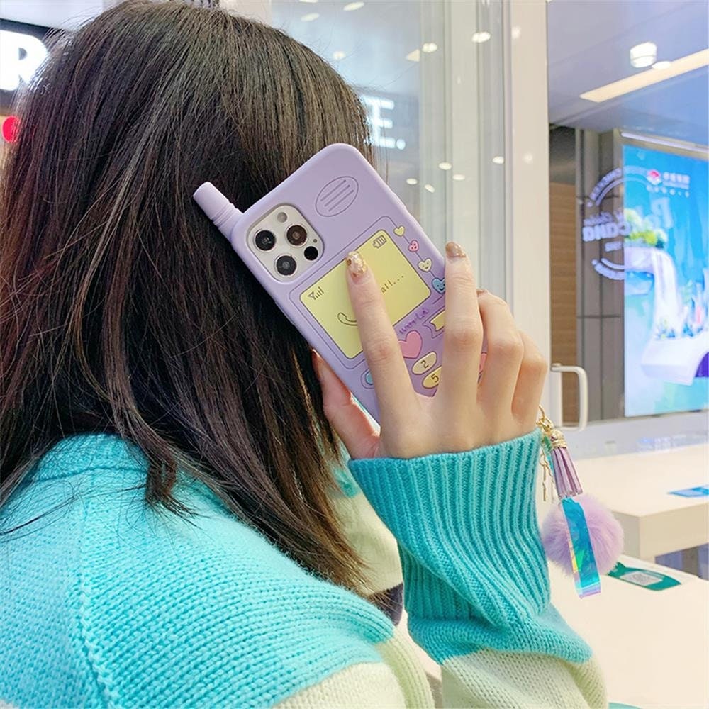iPhone Purple Love Heart Cover | Easy Cases