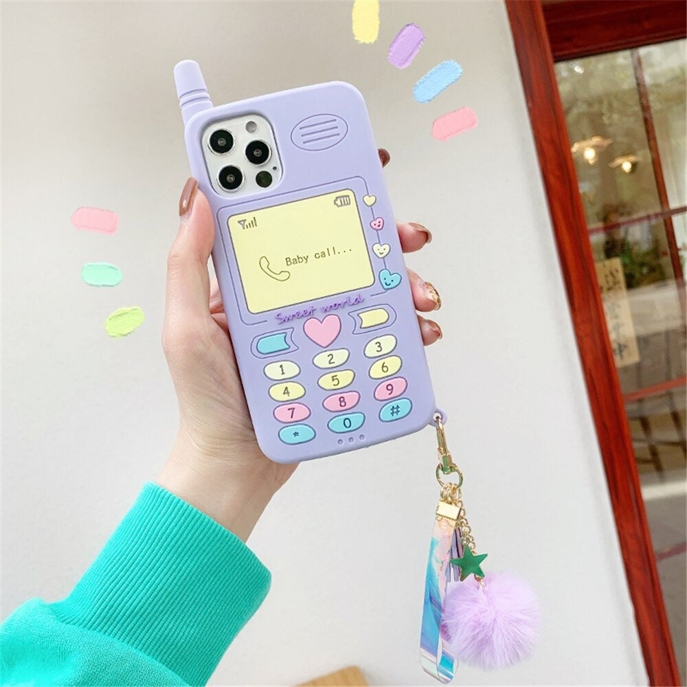 iPhone Purple Love Heart Cover | Easy Cases
