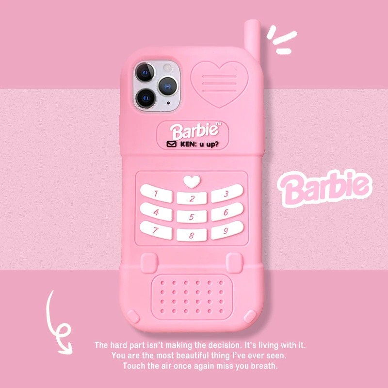 Barbie Heart Silicone iPhone Case | Silicone iPhone Case | Easy Cases