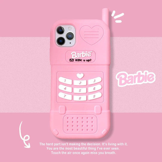 Barbie Heart Silicone iPhone Case | Silicone iPhone Case | Easy Cases