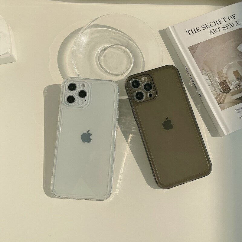 iPhone Clear Colorful Cover | Easy Cases