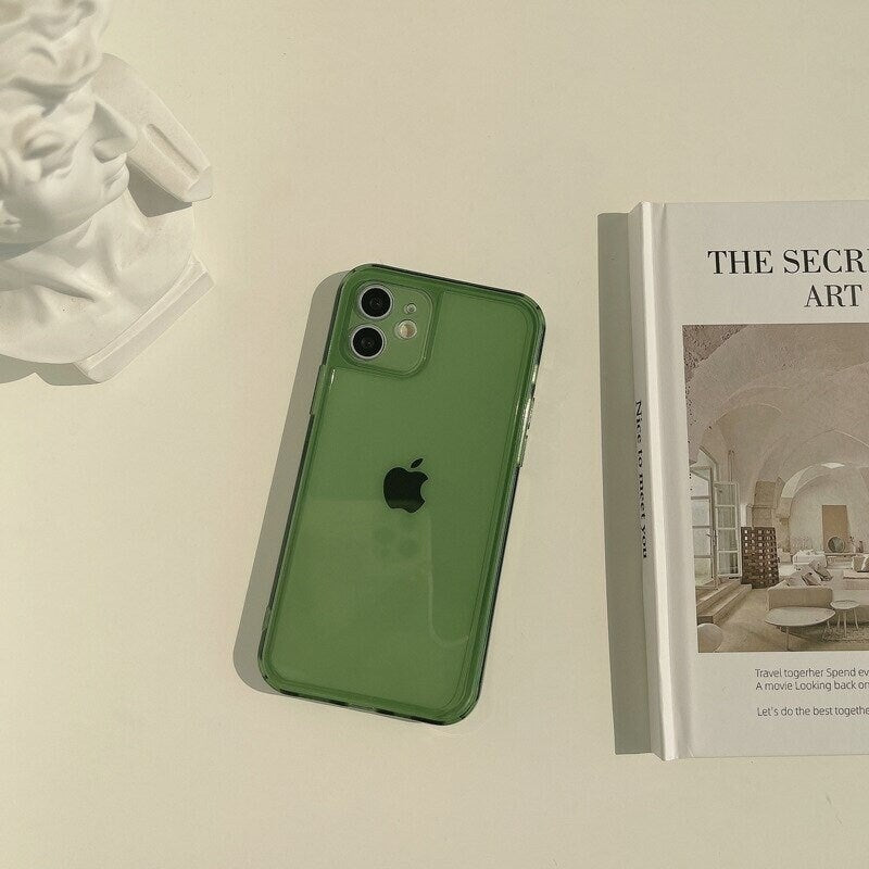 iPhone Clear Colorful Cover | Easy Cases