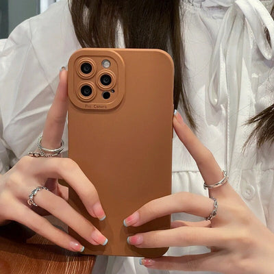 iPhone Silicone Cover | iPhone Matte Silicone Cover | Easy Cases