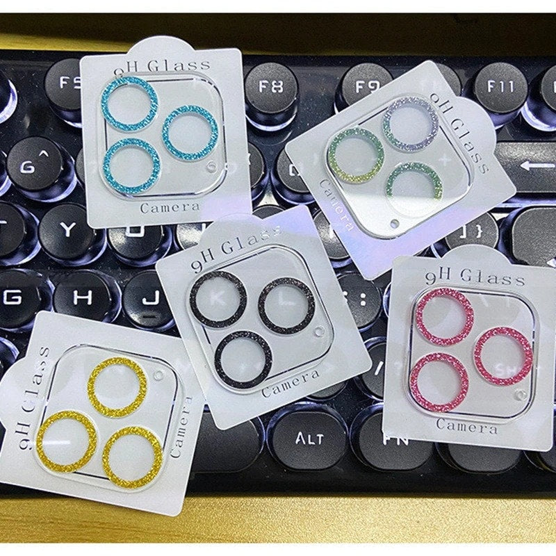 iPhone Glitter Glass Lens Cover | Easy Cases