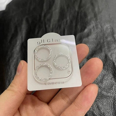 iPhone Glitter Glass Lens Cover | Easy Cases