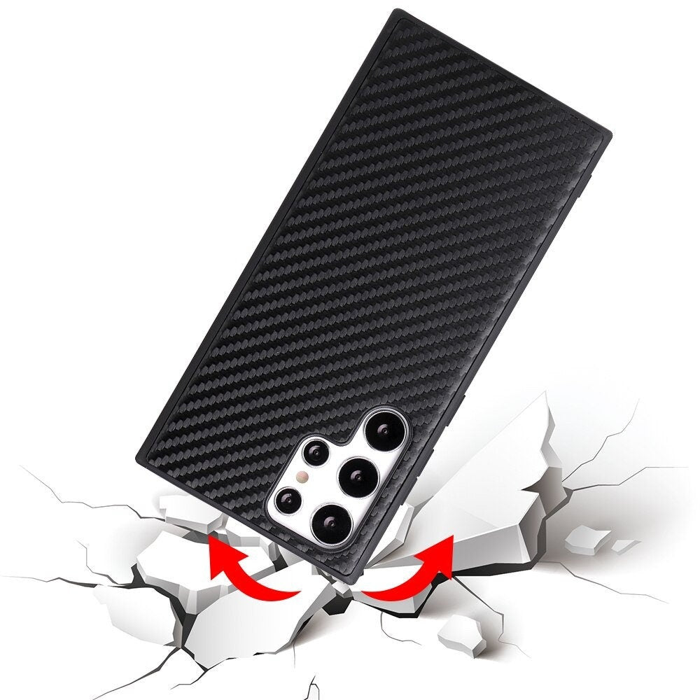 Samsung S22 Leather Case | S22 Black Leather Case | Easy Cases