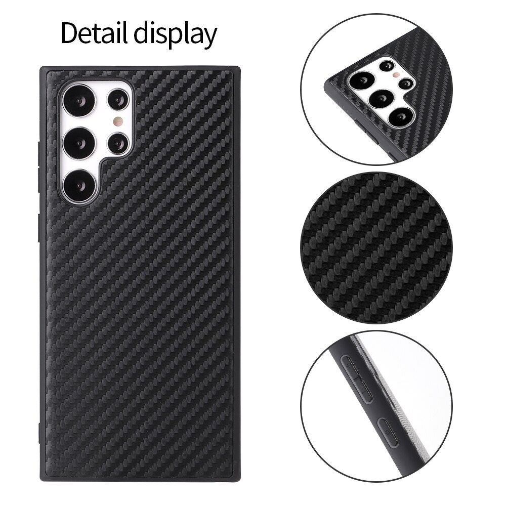 Samsung S22 Leather Case | S22 Black Leather Case | Easy Cases