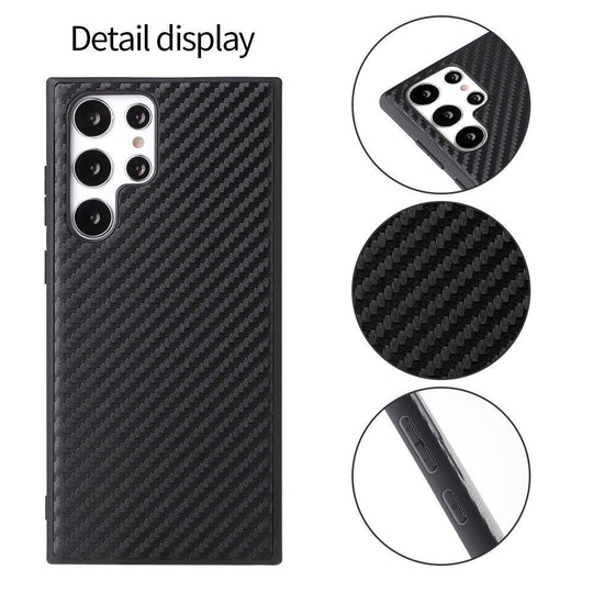 Samsung S22 Leather Case | S22 Black Leather Case | Easy Cases