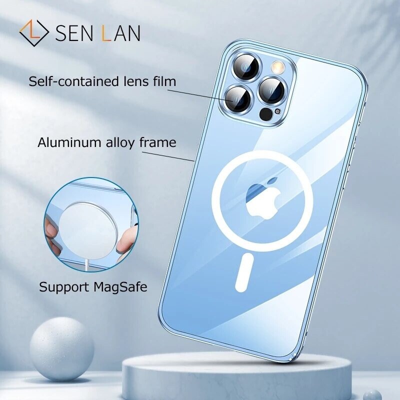Magnetic Transparent iPhone Case | iPhone 13 Case | Easy Cases