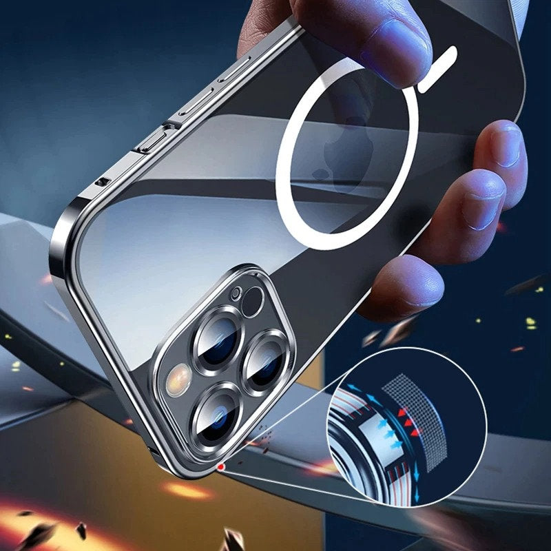 Magnetic Transparent iPhone Case | iPhone 13 Case | Easy Cases